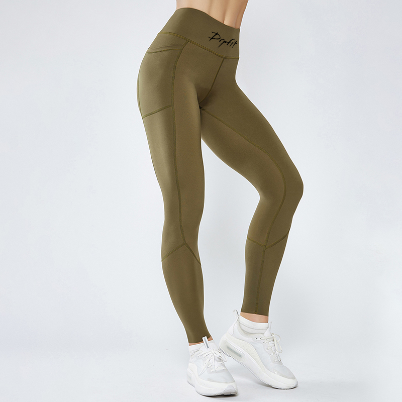 DRPfit for HER Yoga Pant w/pocket-Army Green – DRPfit Apparel