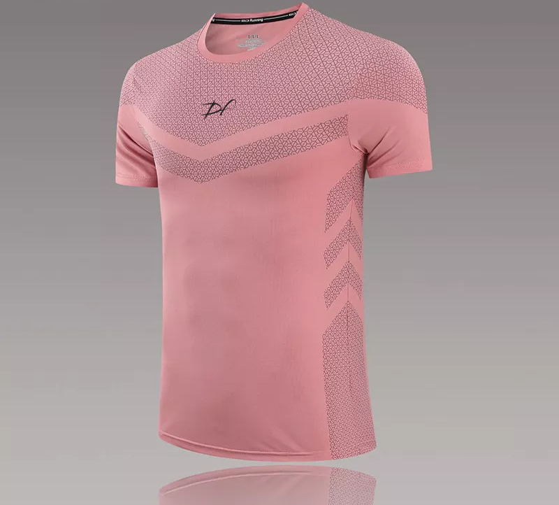 DRPfit for HIM Compression Sports Shirt-Pink