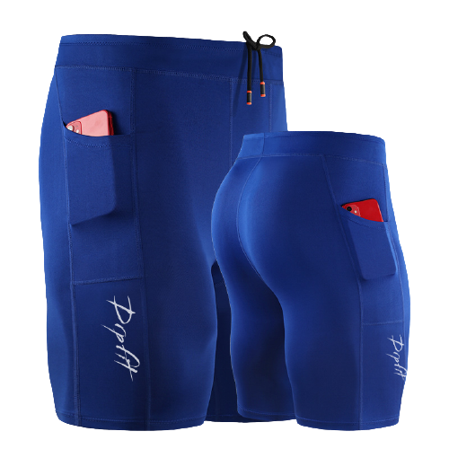 DRPfit for HIM Fitted Shorts w/pocket-Blue