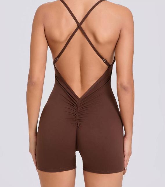 DRPfit for HER Bodysuit-Brown