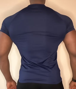 DRPfit for HIM Fitted Compression Shirt - NAVY