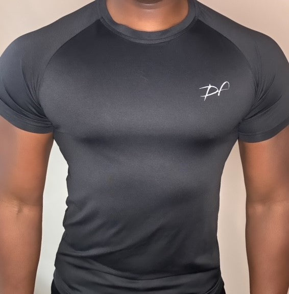 DRPfit for HIM Fitted Compression Shirt - BLACK