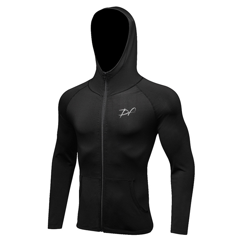 DRPfit for HIM Muscle Hoodie-Black