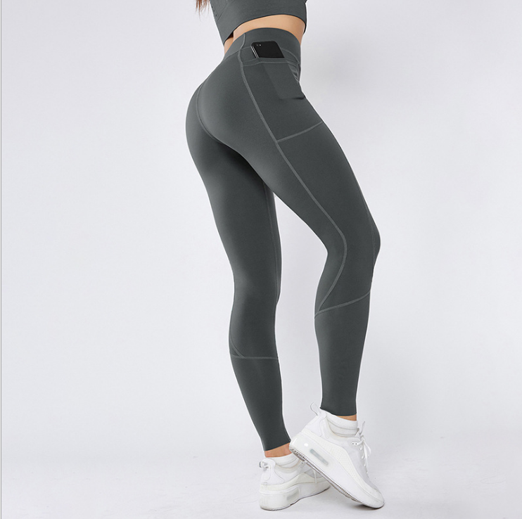 DRPfit for HER Yoga Pant w/pocket-Gray