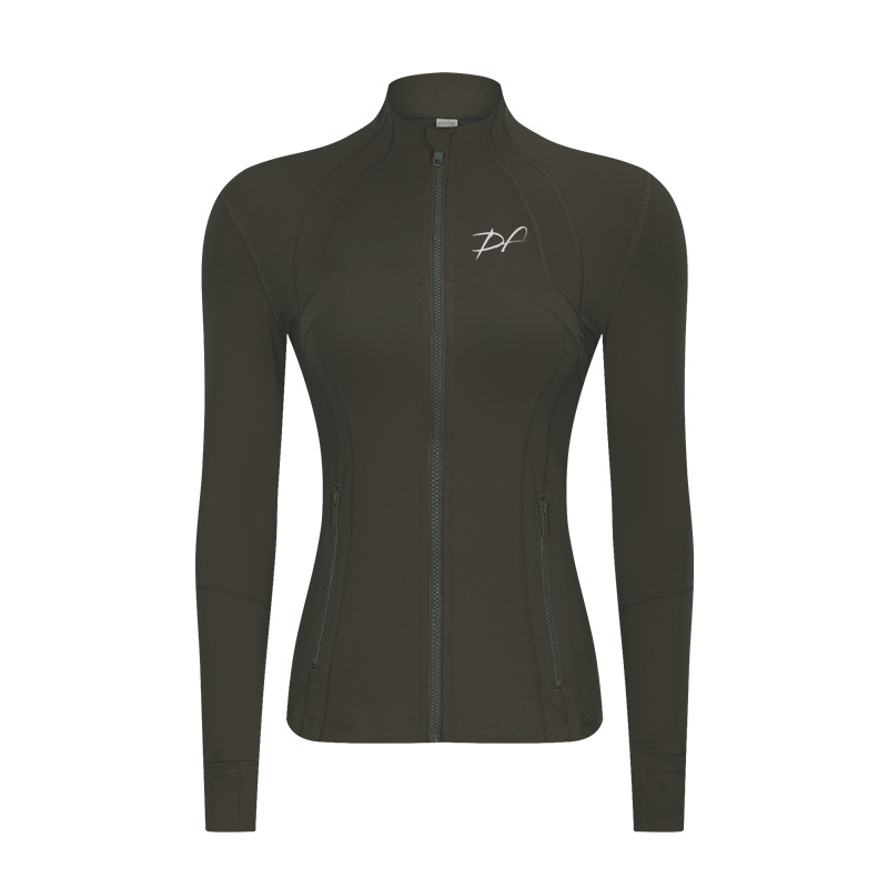 DRPfit for HER Thumb Hole Fitness Jacket-Black