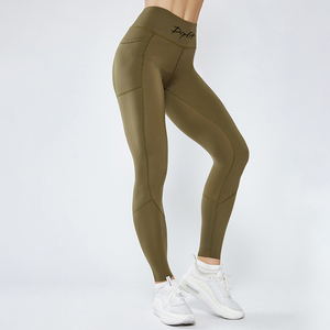 DRPfit for HER Yoga Pant w/pocket-Army Green