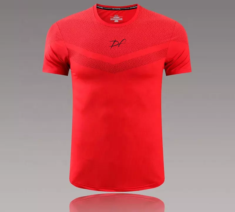 DRPfit for HIM Compression Sports Shirt-Red