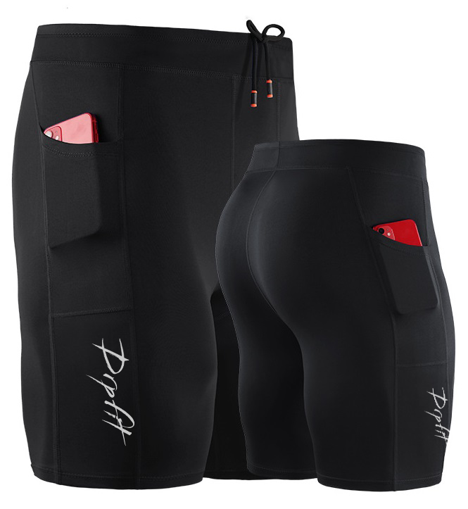 DRPfit for HIM Fitted Shorts w/pocket-Black
