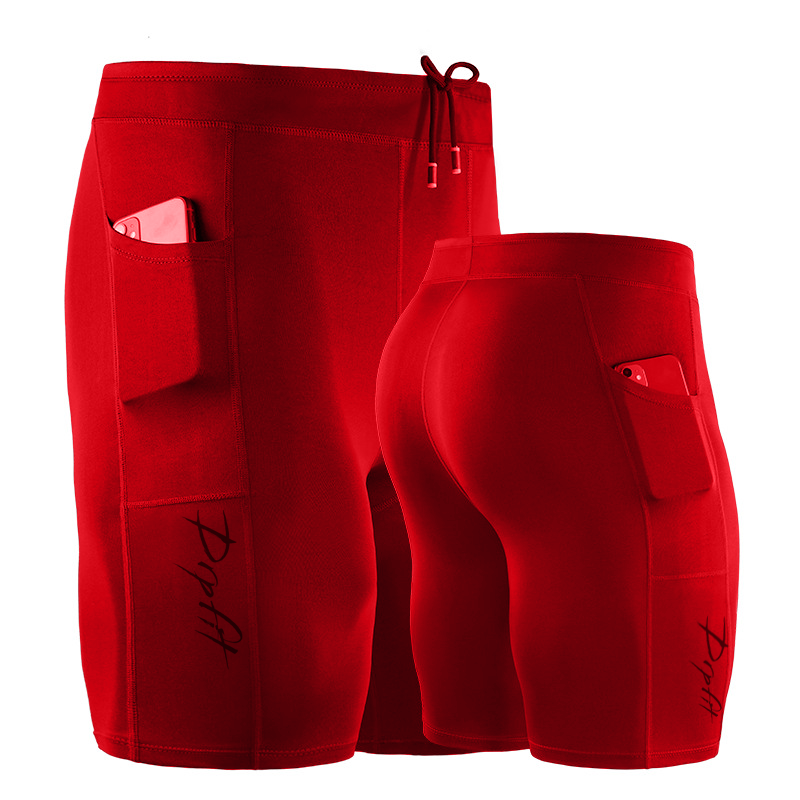 DRPfit for HIM Fitted Shorts w/pocket-Red