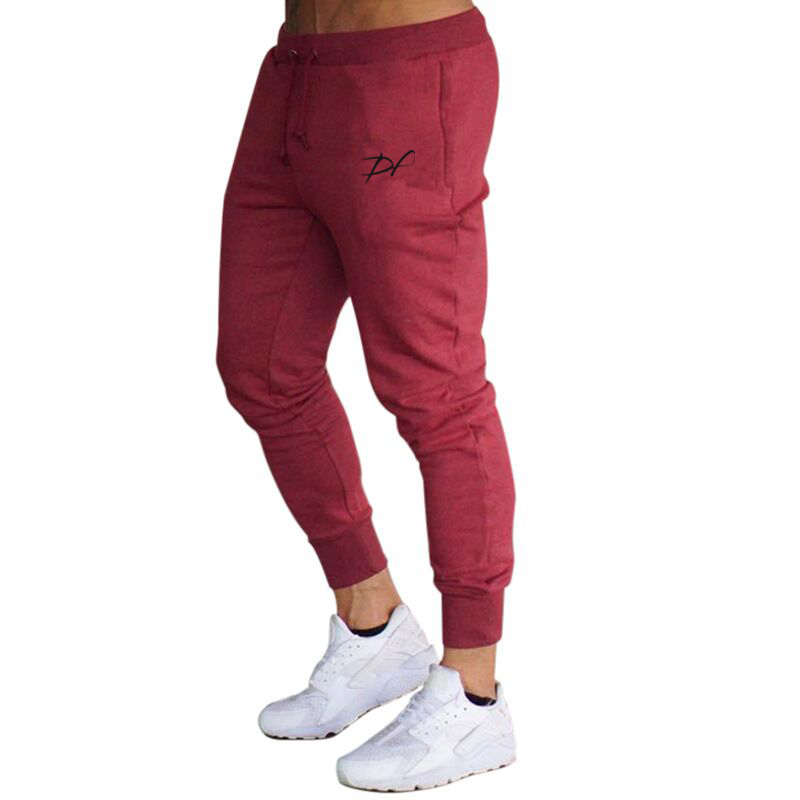 DRPfit for HIM Stretch Joggers-Red