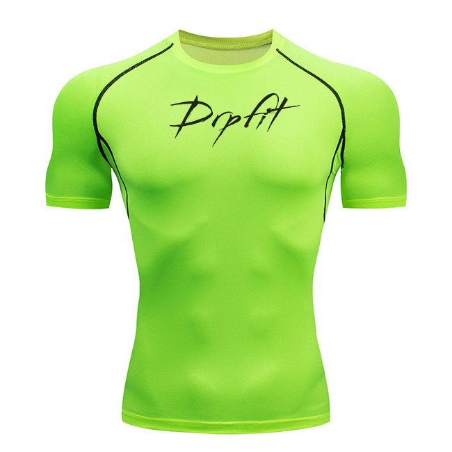 neon compression shirt